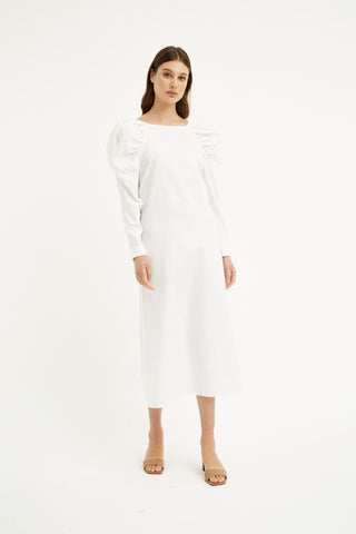 Elisabetta Dress | White
