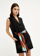 Load image into Gallery viewer, Scarf Blazer Dress