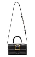Load image into Gallery viewer, Black with Ivory Stitch Mini Satchel